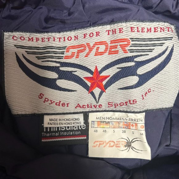 Vintage SPYDER Active Sports Men's Insulated Ski Pants Size S - Picture 9 of 9